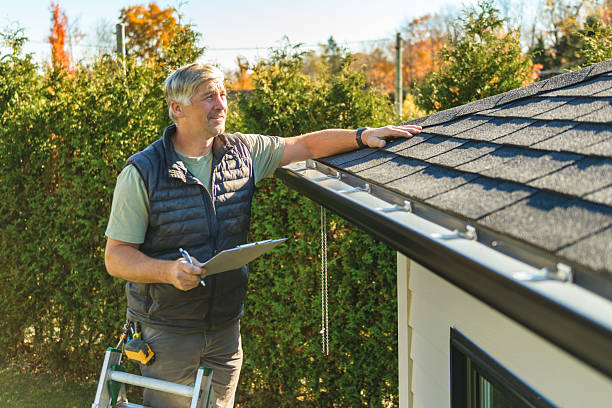 Professional Emergency Roof Repair technician working in Townsend, MT